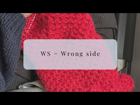 Common Knitting Abbreviations – What Does WS Mean in Knitting?
