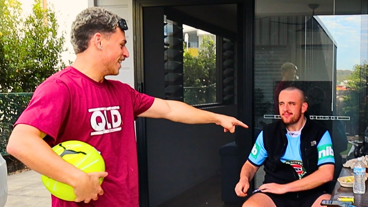 Bullying NSW During State Of Origin!