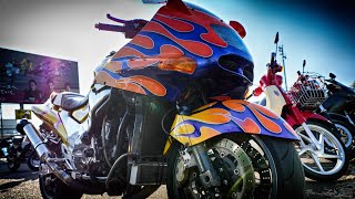 Kawasaki ZX-11 Custom Bike フレアペイント - YouTube