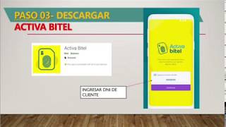 Guia mBCCS activa chip bitel con APP Activa Bitel screenshot 2