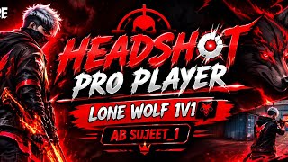  HEADSHOT MACHINE ☠️ LONE WOLF CLUTCH 😱#freefire #song 🎵💔 #trending #viral #ytshorts#onepiece #ncs