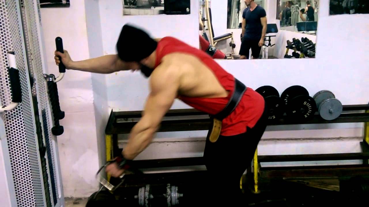 Back workout. YouTube