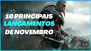 Os 10 Principais Lançamentos  de Novembro | Lançamento dos novos consoles, Xbox series e Ps5