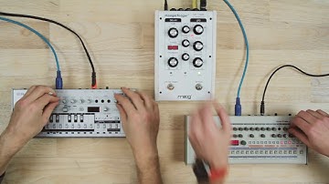 #023 :: Roland Tr-09 // Roland Tb-03 // Moog Moogerfooger MF-108M Cluster Flux