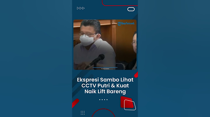 Ekspresi Ferdy Sambo Melihat Rekaman CCTV Putri Candrawathi Naik Lift Berdua dengan Kuat Maruf