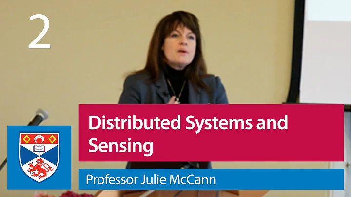 Distributed Systems and Sensing | Professor Julie ...