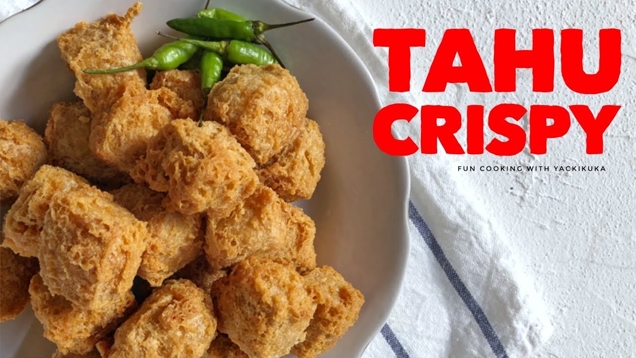 Resep tahu crispy