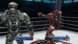 REAL STEEL THE VIDEO GAME [XBOX360/PS3] - ATOM vs TWIN CITIES