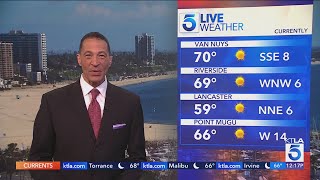 Storm to bring 1 to 3 inches of rain to Southern California