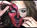 Make up на Helloween!!!Страшный макияж на хеллоуин! Попытка повторить NikkieTutorials