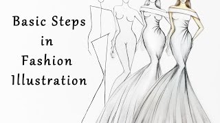 Steps in Fashion Illustration