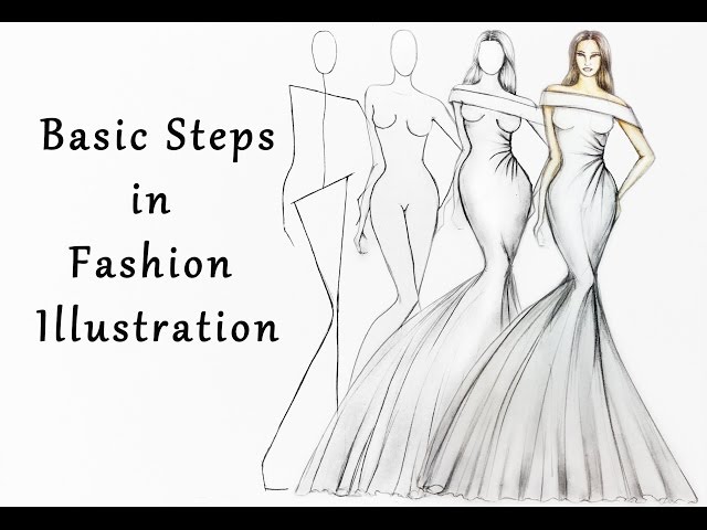 Drawing Fashion Design | TikTok