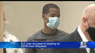 Police Arrest 1 of 2 Men Who Allegedly Stole Entire ATM From Wayland Store