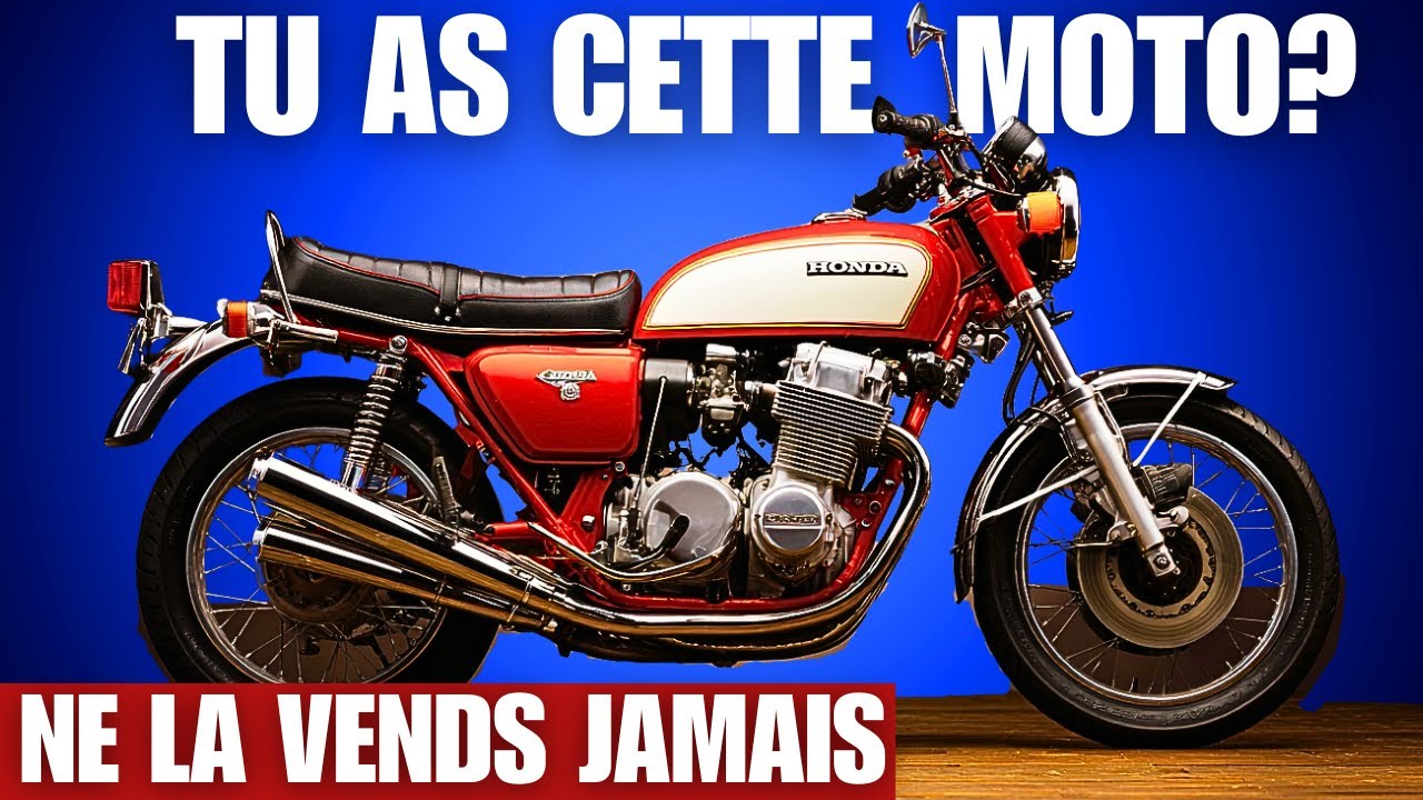L'histoire folle de la Honda CB750 – Une bête au moteur indestructible