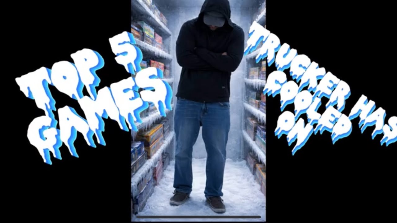 Top 5 board games I have cooled on