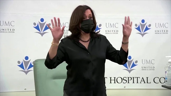 Harris gets COVID-19 vaccine