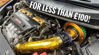 HOW TO INSTALL A BUDGET INDUCTION KIT ON A HONDA CIVIC TYPE R FN2!