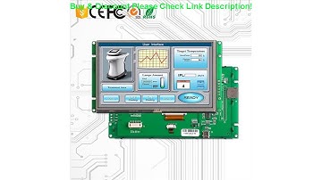 Top 5.6 smart TFT LCD monitor with uart interface