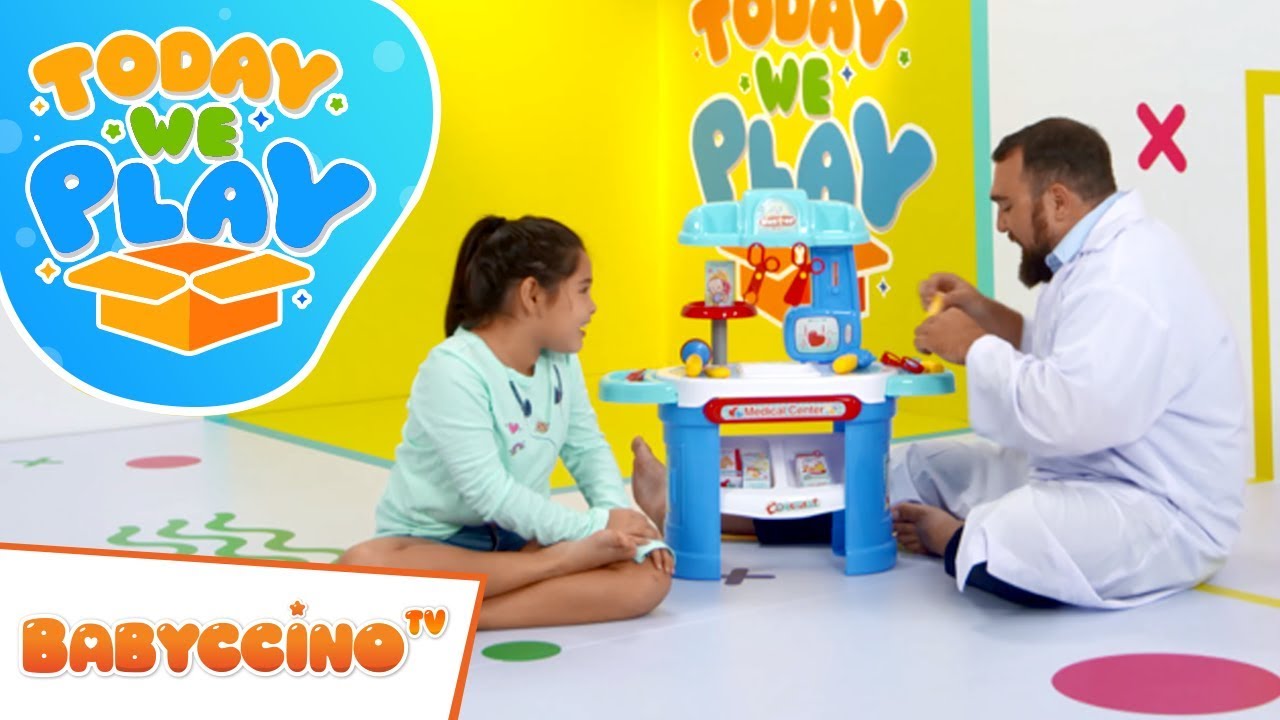 Babyccino Today We Play Episode 20 - Medical Center - Surprise Toy Unboxing