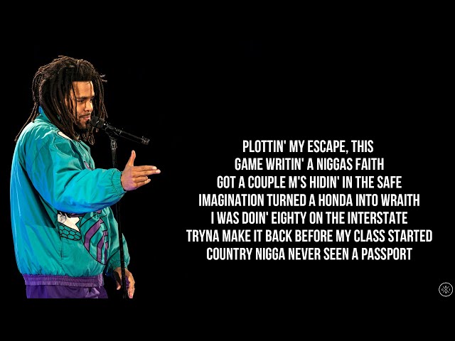 J. Cole - a m a r i (Lyrics)