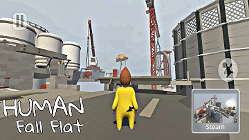 HUMAN : Fall Flat Mobile ● Level - 11 - Steam ● Gameplay Walkthrough