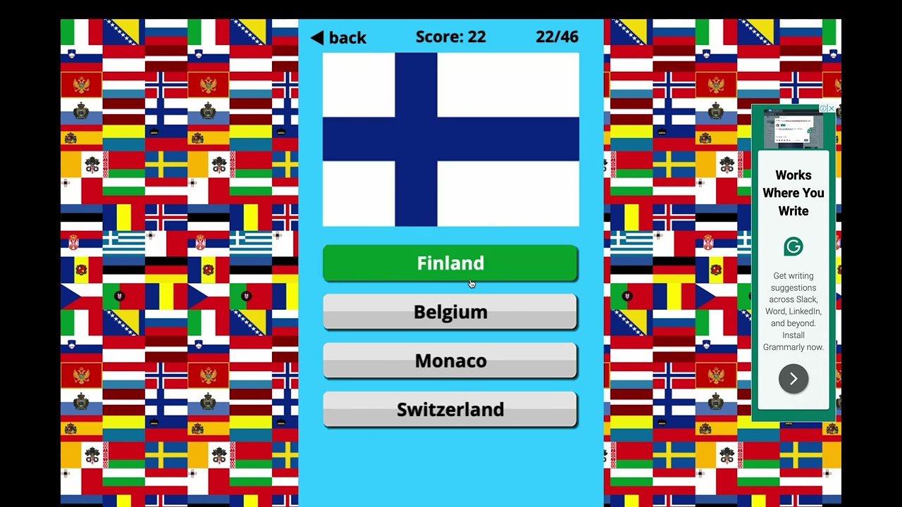 Europe Flag Quiz (Perfect score)