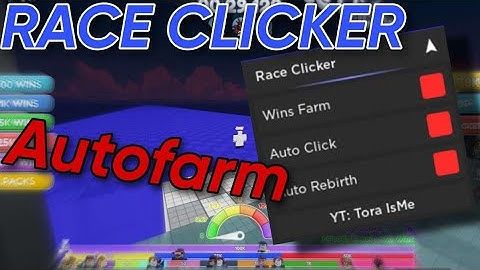 Roblox Race Clicker Autofarm Script - Auto Wins, Auto Click, Auto Rebirth!