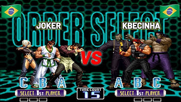 KOF 2002 - JOKER vs KBECINHA Top Match