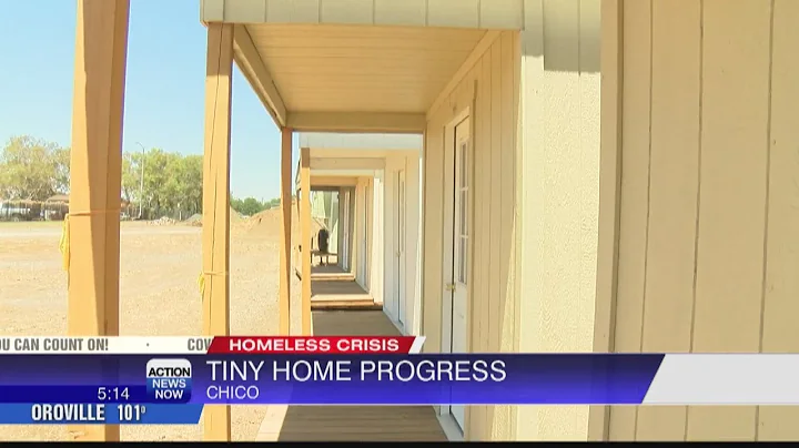 5 CHAT tiny homes for the homeless are almost complete