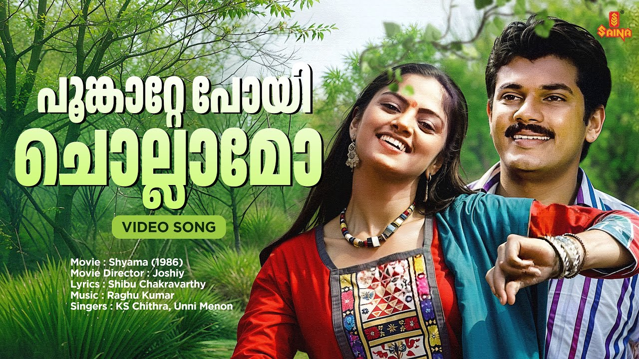 Poonkatte Poyi Chollamo Video Song | Shibu Chakravarthy | KS Chithra | Unni Menon | Raghu Kumar