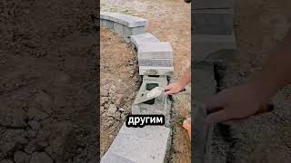 Круглая клумба 5×5 метров за один день