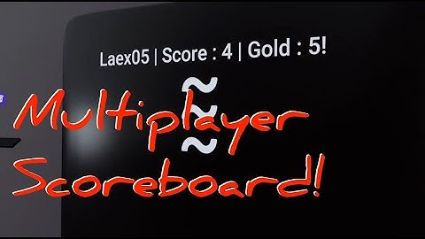 Facebook Horizon: Multiplayer Scoreboard