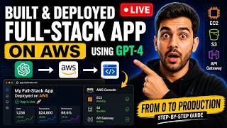 Build a Full-Stack App on AWS Using GPT-4 (Step-by-Step)