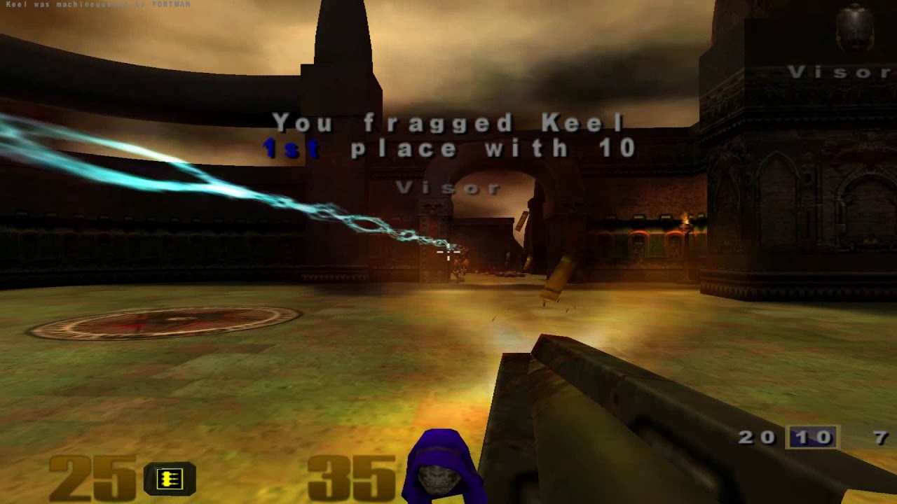Quake 3 Arena - Tier 5 - Visor vs Rasor vs Keel vs Stripe vs Uriel