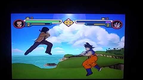 Dragon Ball Z Budokai 2(Gamecube)-Android 17 vs Goku