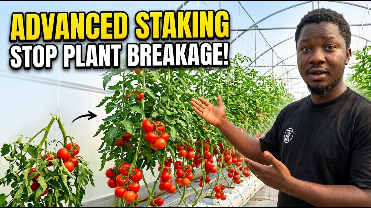 Greenhouse Staking 2 🌱 Advanced Plant Support Methods for Maximum Yield