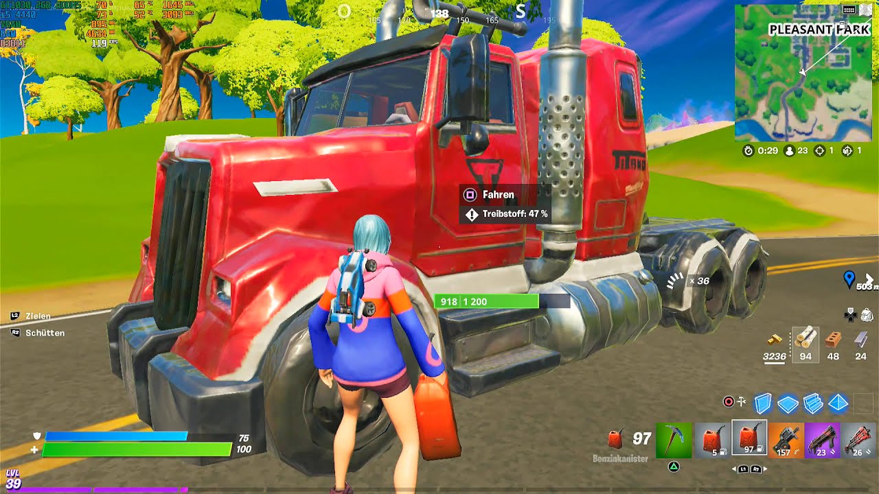 FORTNITE Chapter 2 - Season 5 - GT 1030 - i5 4440 - Performance (Alpha) Mode @1080p