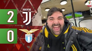 GODOOO! JUVENTUS 2-0 LAZIO | REACTION LIVE DALLO STADIUM