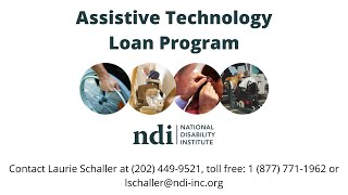 What is the NJ & NY NDI Assistive Technology Loan Program