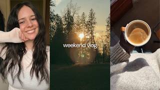 Cozy Weekend Vlog Self Care, Smashburgers, Coffee Dates