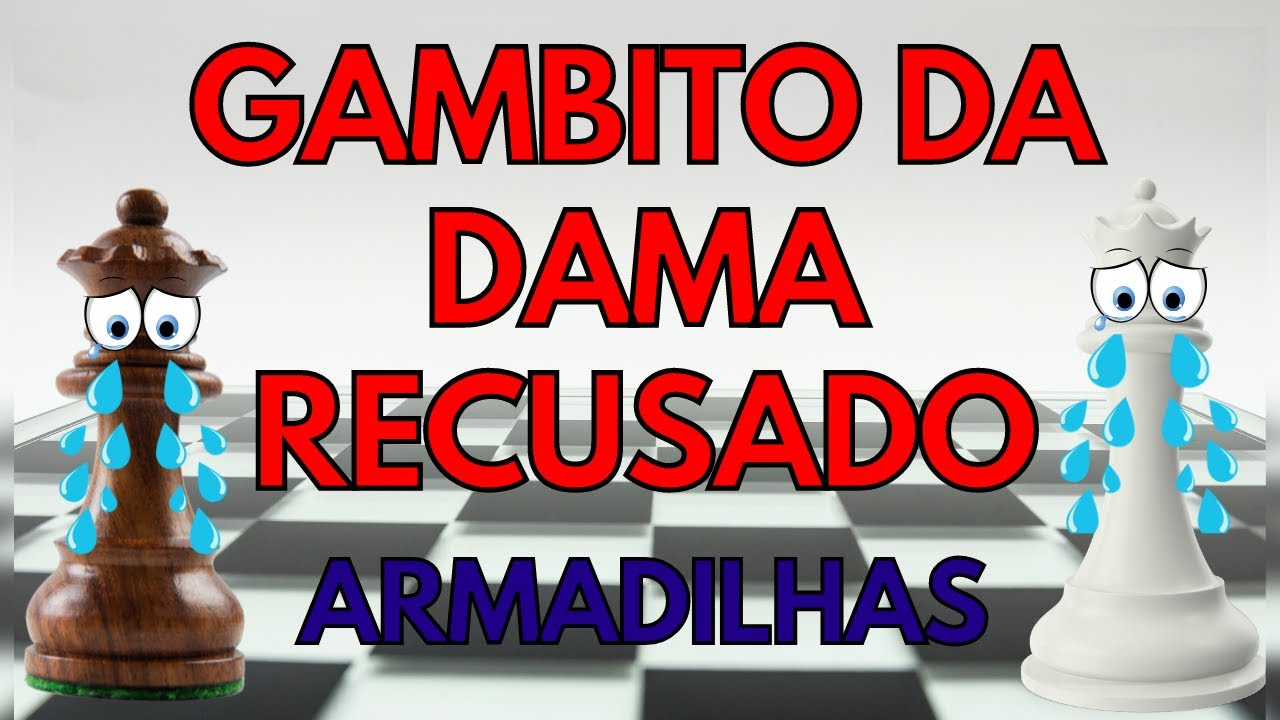 Gambito de Dama Recusado! Pendurei a Dama e ele não viu. #xadrez #ches