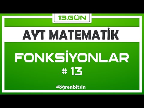 Fonksiyonlar 13 | AYT MATEMATİK KAMPI 13.Gün | Rehber Matematik