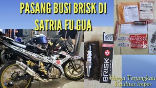 PASANG BUSI NGK G-POWER DI SATRIA FU & REVIEW PERBEDAANYA DENGAN BUSI NGK BIASA !?