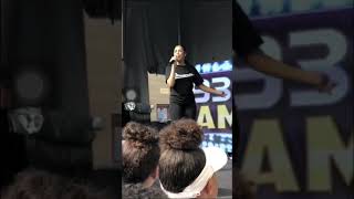 Queen Naija Sings To Clarence Live Onstage