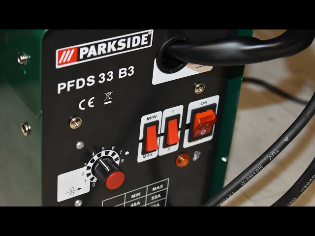 Poste à souder à fil fourré Parkside PFDS 33B4 –