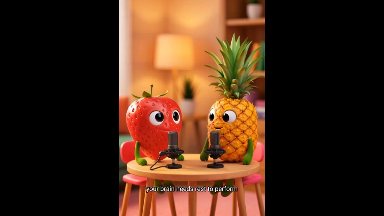 🍍 Talking Fruit Shares Life, Money & Health Tips in 60 Seconds! 