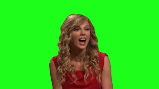 Taylor Swift Forced Laugh Meme Green Screen