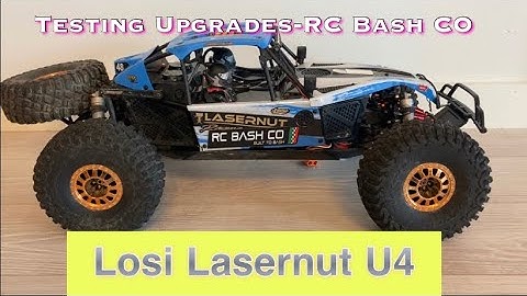Losi Lasernut U4-testing upgrades-from RC Bash CO and New servo-bash-how good are the upgrades?