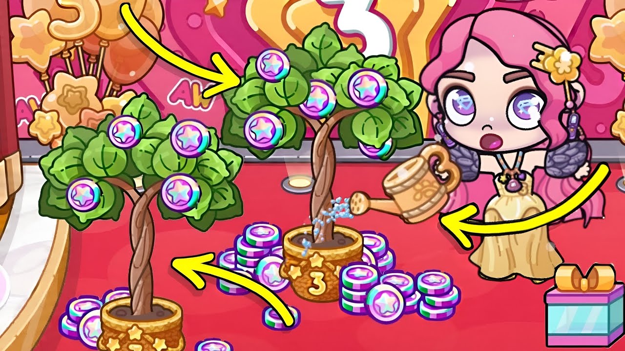 PLANT A COIN AND GROW A MONEY TREE!? // AVATAR WORLD // GAMEAVATARS // PAZU 