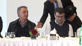 Ahmet Nur Çebi, basın mensuplarıyla bir araya geldi